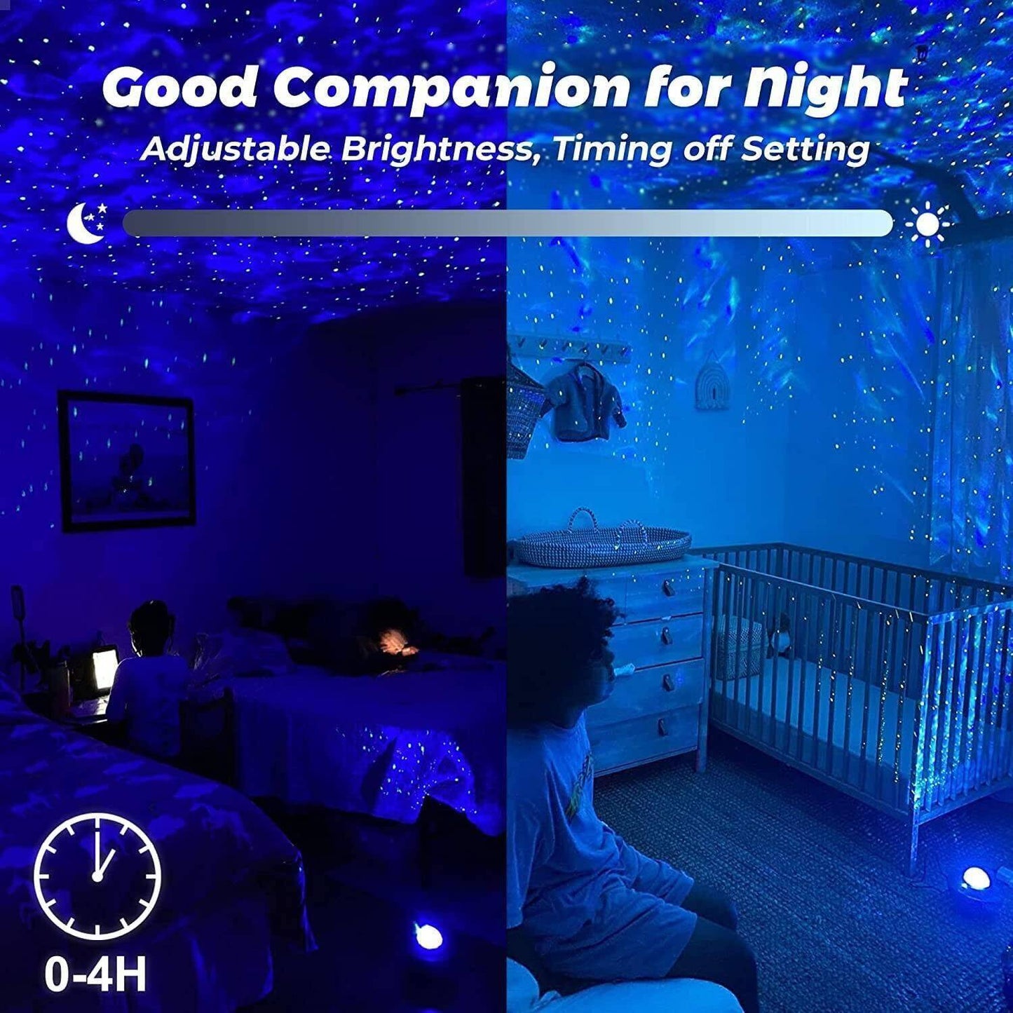 GalaxyGlow Smart Starry Night Projector