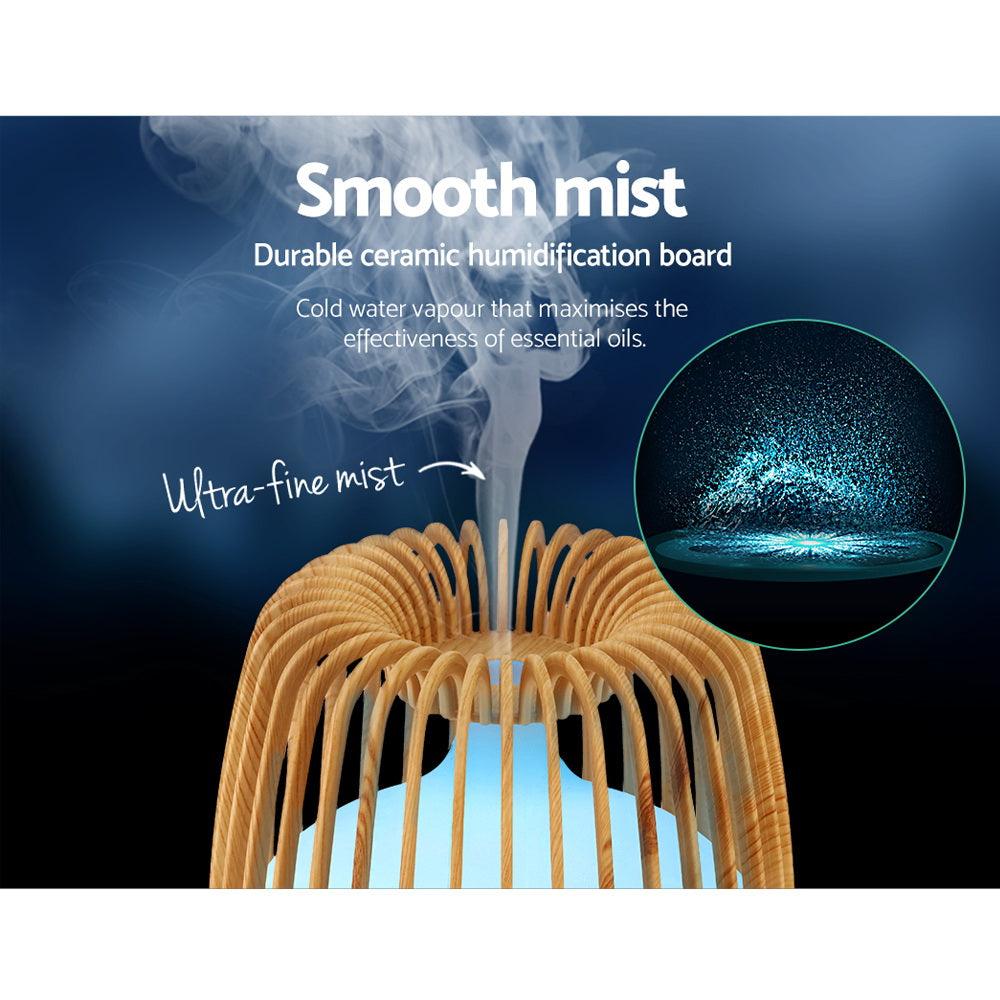 Devanti Aroma Diffuser Aromatherapy Remote 500ml - Mega Pet Store