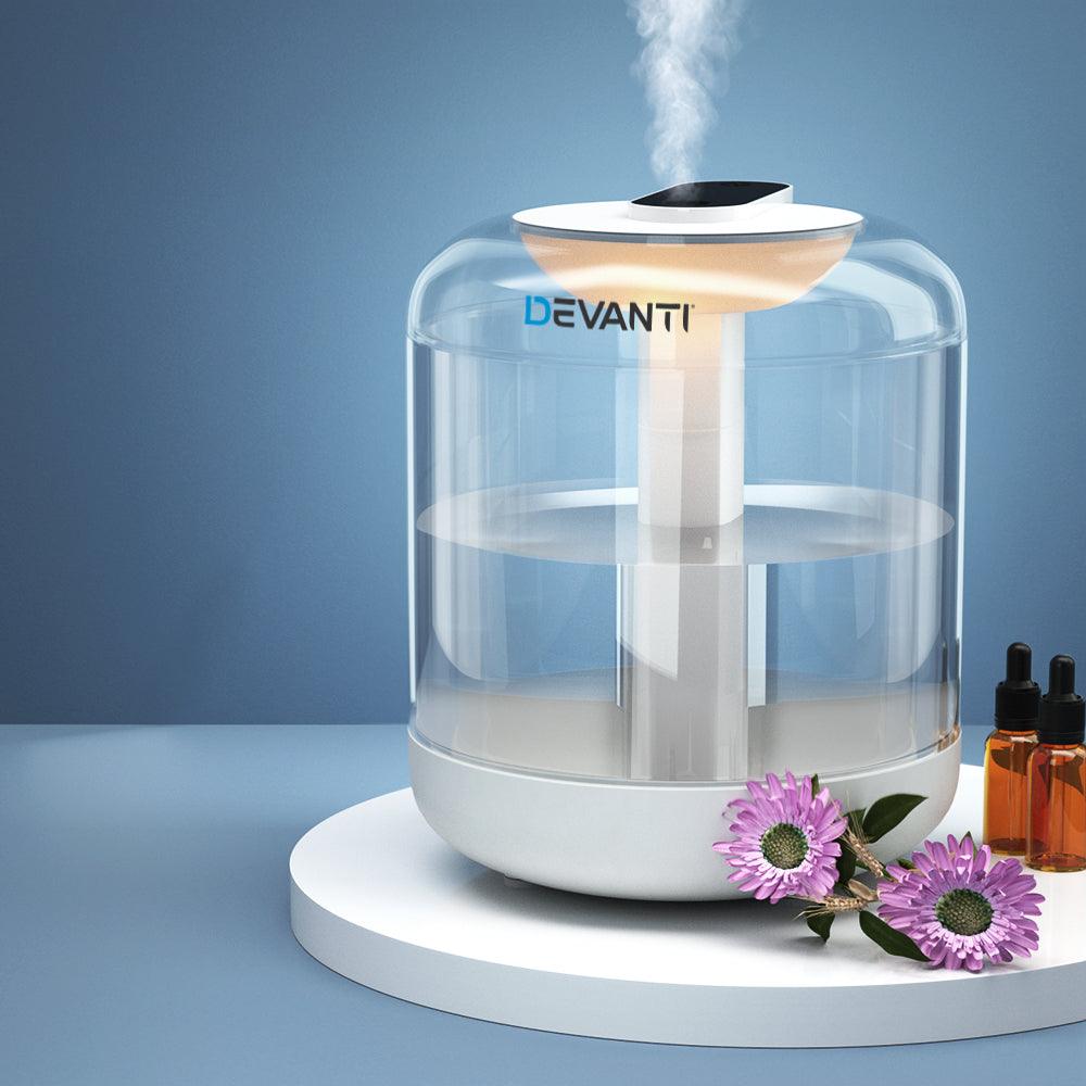 Devanti Aroma Diffuser Aromatherapy Humidifier 1L - Mega Pet Store