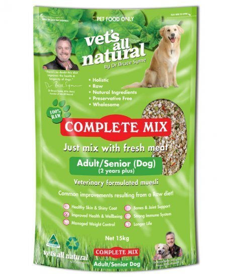 Vets All Natural Complete Mix for Adult/Senior Dogs (2 years plus)