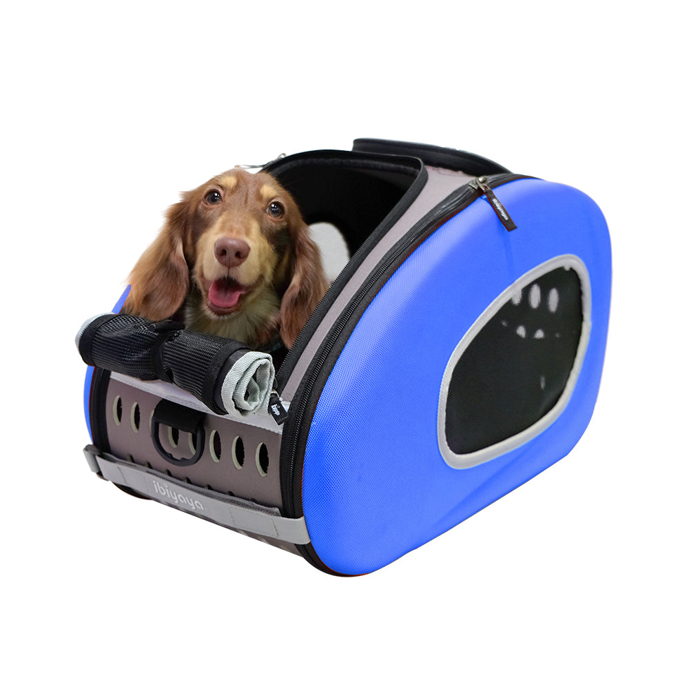 Ibiyaya EVA Convertible Pet Carrier/Wheeled Carrier
