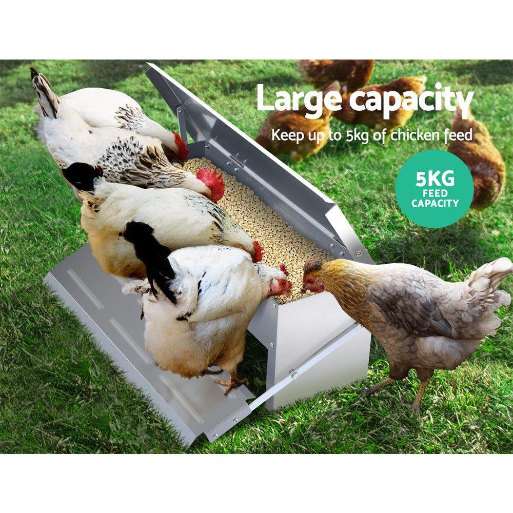 Giantz Chicken Feeder 5KG Automatic Auto - Mega Pet Store