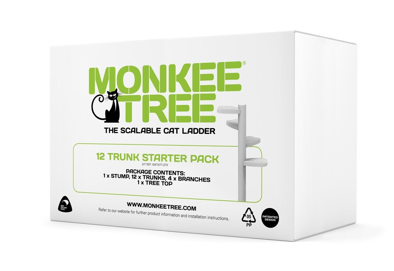 Monkee Tree Cat Climbing Ladder 12 Trunk Starter Pack