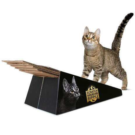 Omega Paw Scratch Mountain Ripple Board Cat Scratcher