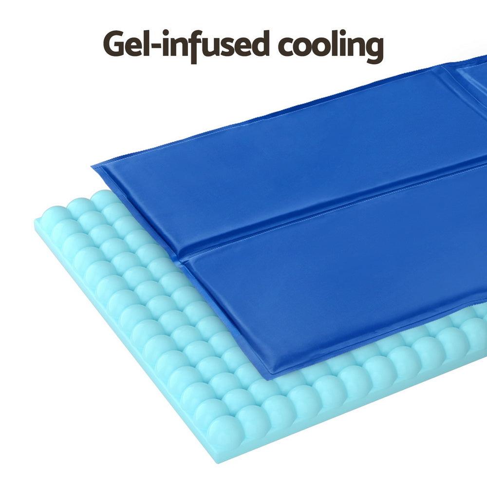 i.Pet Pet Cooling Mat Gel Dog Cat Self-cool Puppy Pad Large Bed Cushion Summer - Mega Pet Store