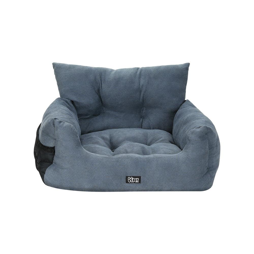 i.Pet Dog Car Seat Booster Cover Pet Bed Portable Waterproof Belt Non Slip Travel - Mega Pet Store