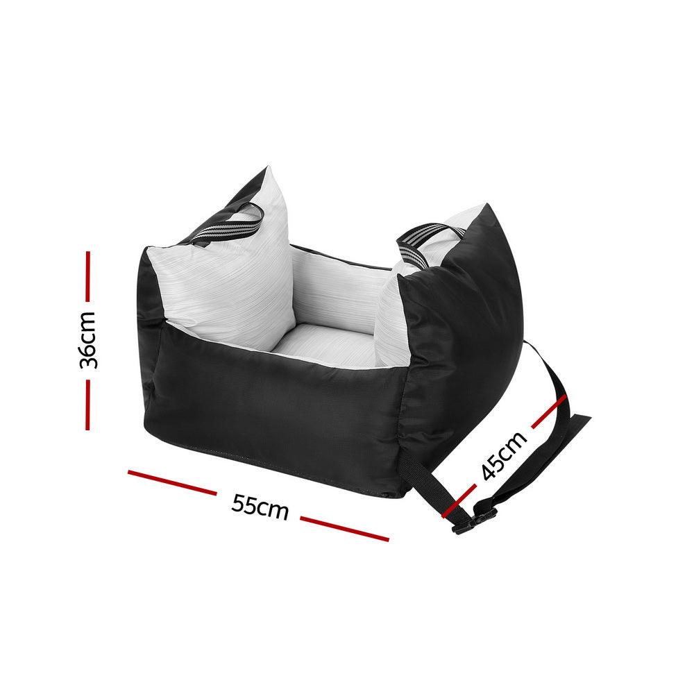 i.Pet Dog Car Seat Booster Cover Dog Bed Portable Waterproof Belt Non Slip - Mega Pet Store