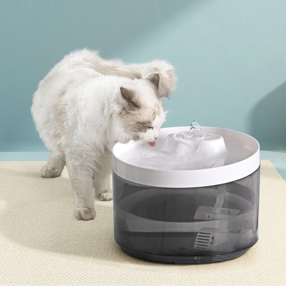 i.Pet Pet Water Fountain Feeder Dispenser Filter Dog Cat Drinking Automatic 2.2L - Mega Pet Store