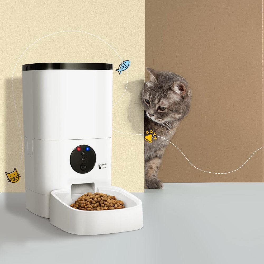 i.Pet Automatic Pet Feeder 6L Wifi Auto Dog Cat Smart Food Dispenser Timer - Mega Pet Store