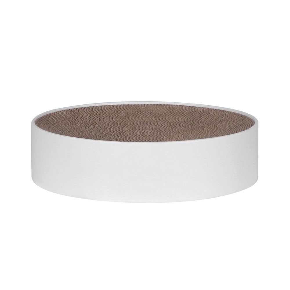 i.Pet Cat Scratching Board Scratcher Cardboard Kitten Indoor Round Bed Catnip - Mega Pet Store