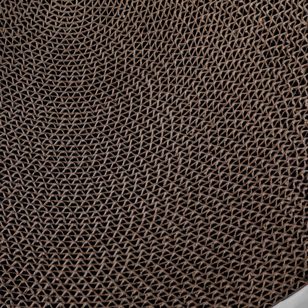 i.Pet Cat Scratching Board Scratcher Cardboard Kitten Indoor Round Bed Catnip - Mega Pet Store