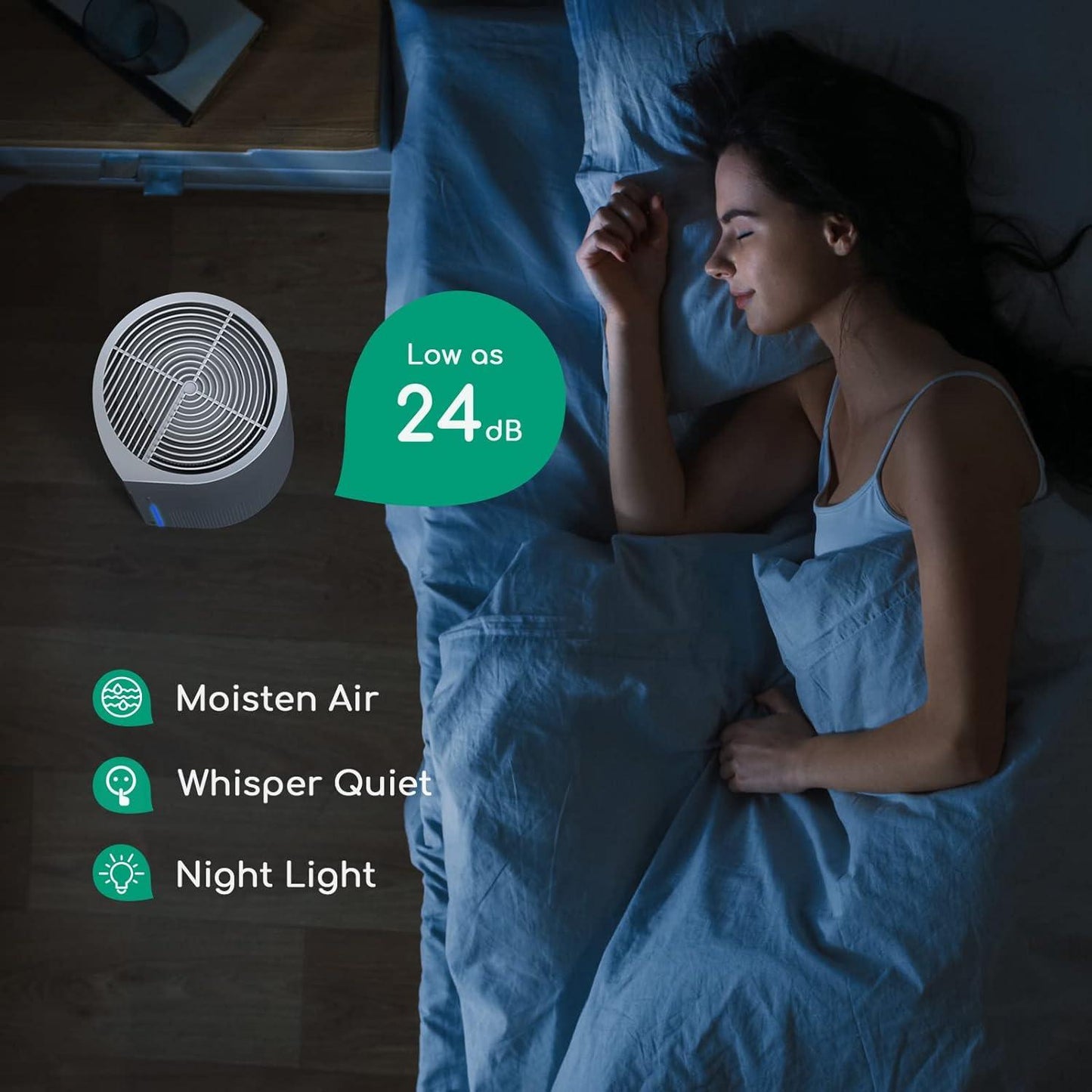 Air Purifier Humidifier Combo, 2-in-1 HEPA - Mega Pet Store