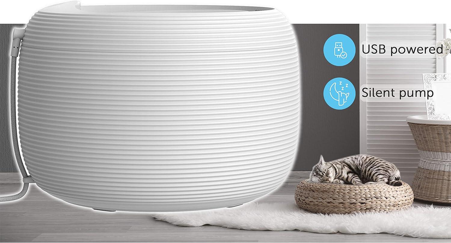 Smart Pet Water Fountain for Cats & Dogs, 2.5L - Mega Pet Store