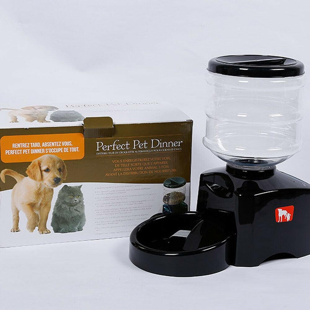 5.5L Automatic Pet Feeder Cat Dog Smart Food Dispenser Self Feeding Meal Bottle - Mega Pet Store