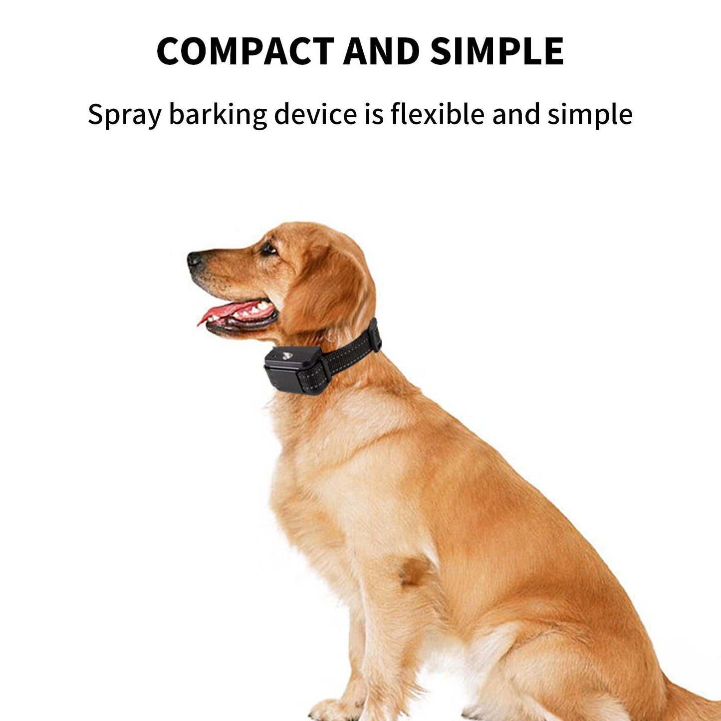 Dog Citronella Anti Bark Spray Collar Training Stop Barking Humane Rechargeable - Mega Pet Store