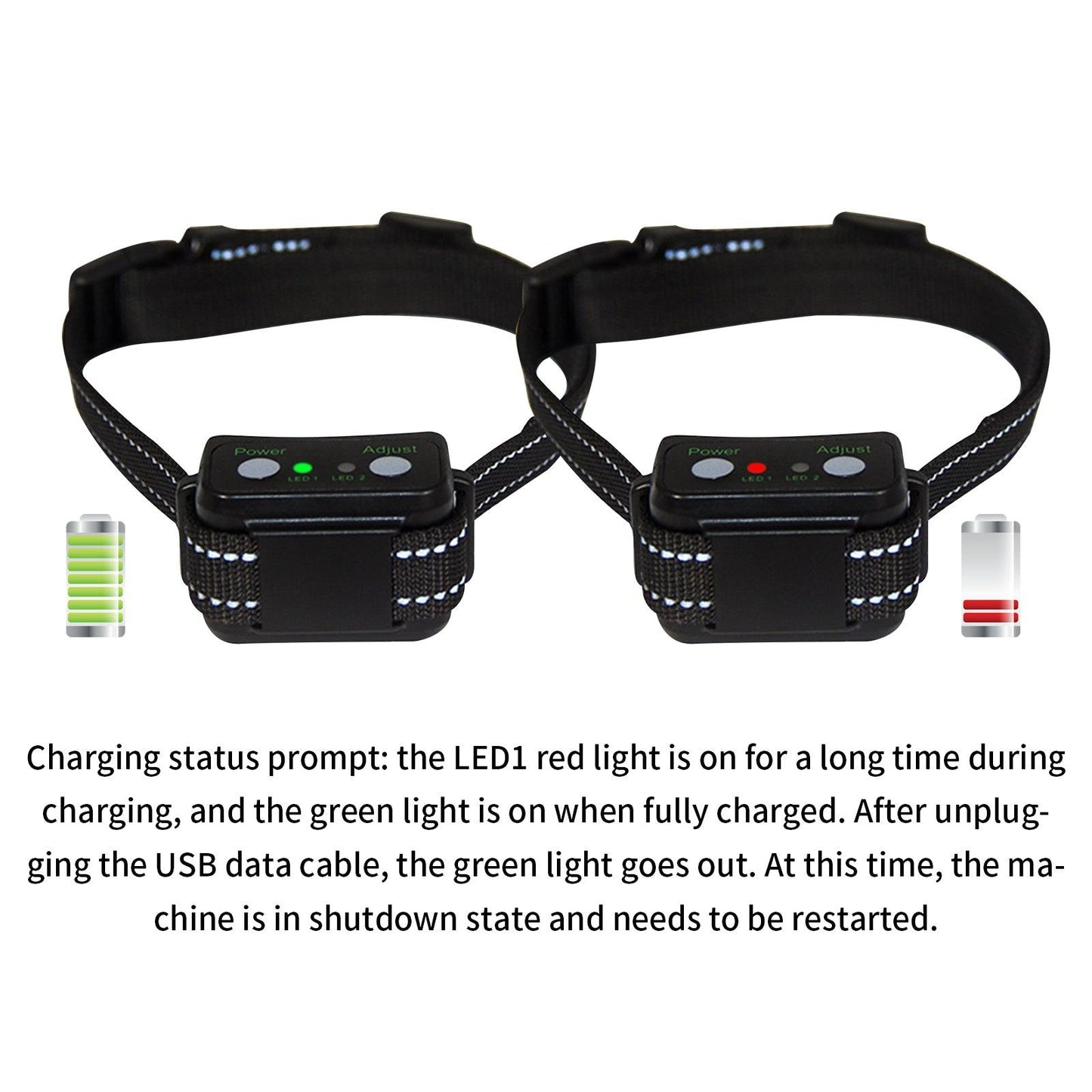 Dog Citronella Anti Bark Spray Collar Training Stop Barking Humane Rechargeable - Mega Pet Store
