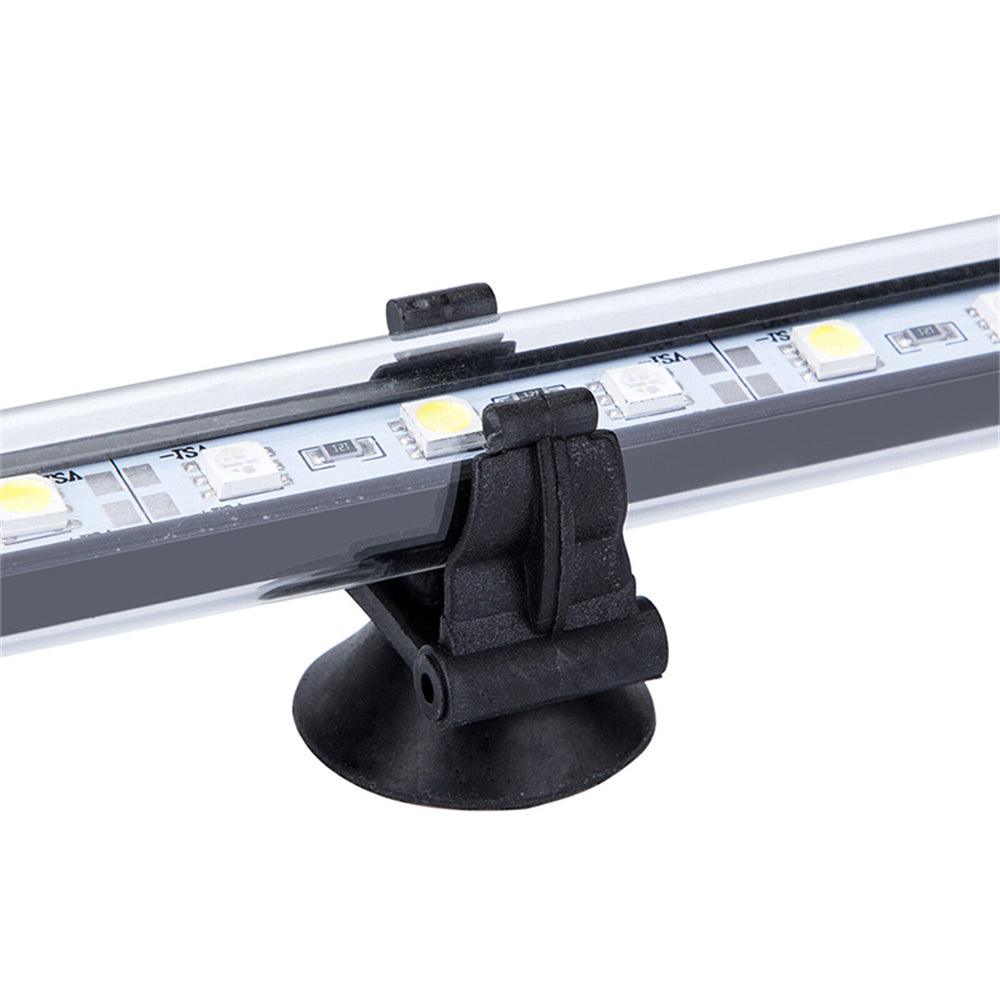 27 LED Aquarium Fish Tank LED Light Bar Lamp 48cm Pool Submersible Waterproof White Light - Mega Pet Store