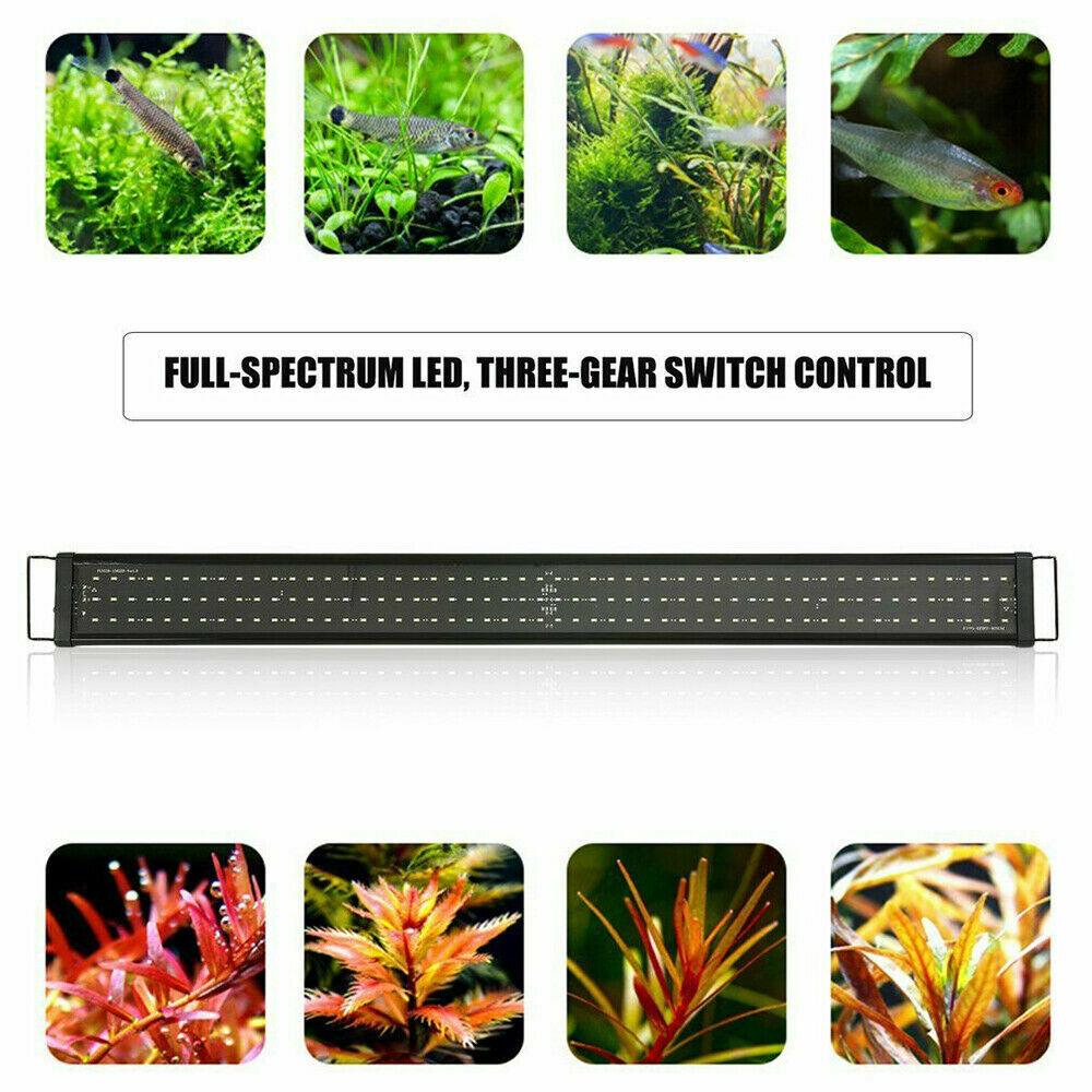 40cm Aquarium Light Lighting Full Spectrum Aqua Plant Fish Tank Bar LED Lamp - Mega Pet Store