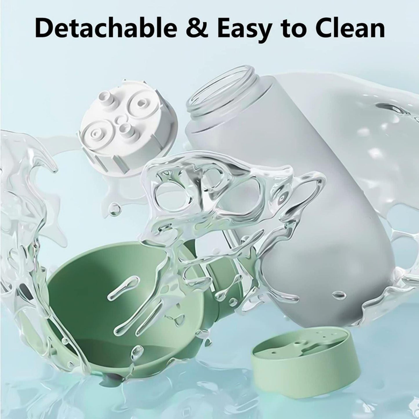 Portable Dog Water Bottle with Food Container Leak Proof Dog Water Dispenser(Green) - Mega Pet Store