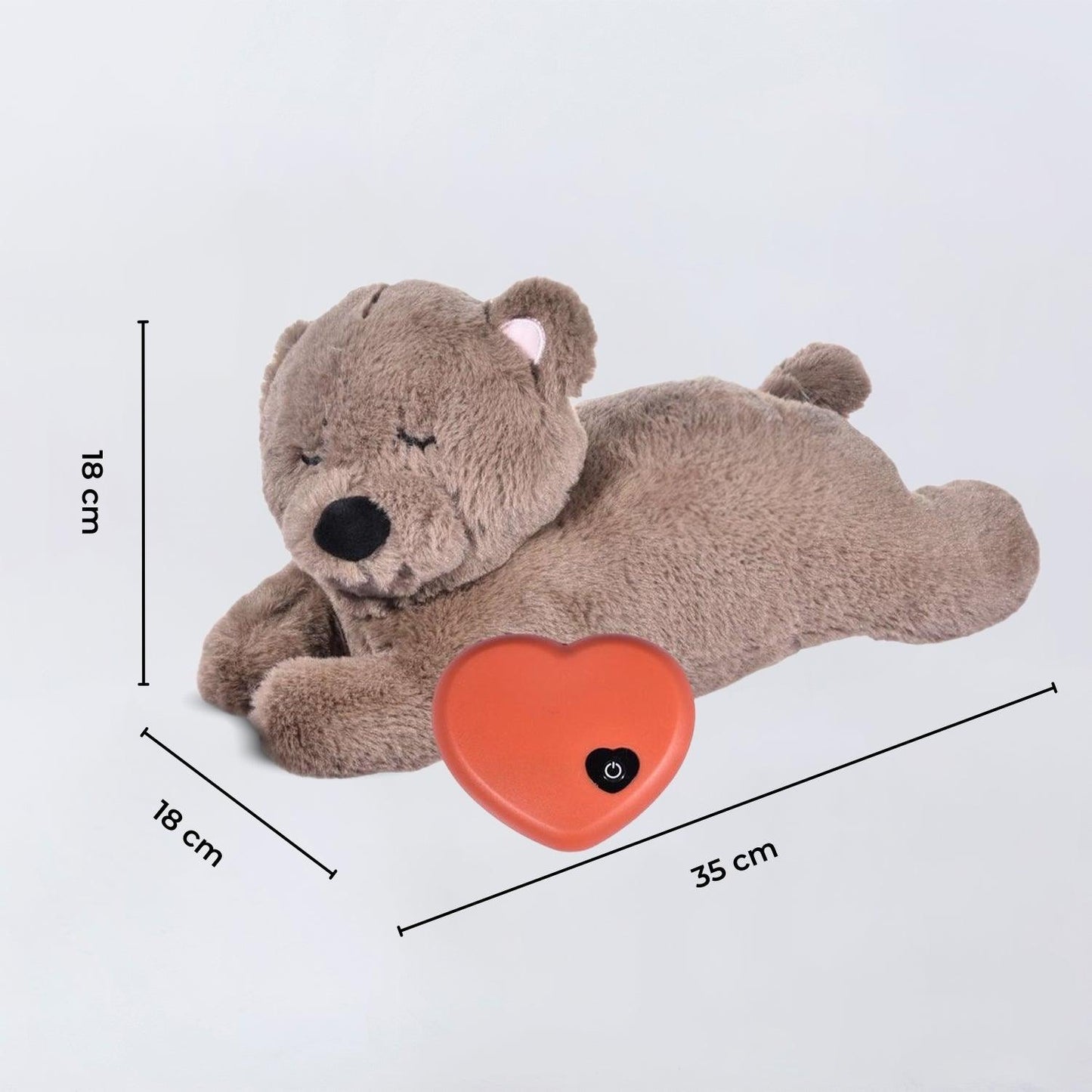 FLOOFI Pets Soft Plush Toy(Brown)FI-PPT-101-XM - Mega Pet Store