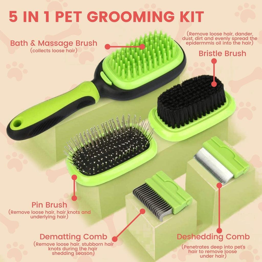 Floofi 5in1 Pet Grooming Set - Mega Pet Store