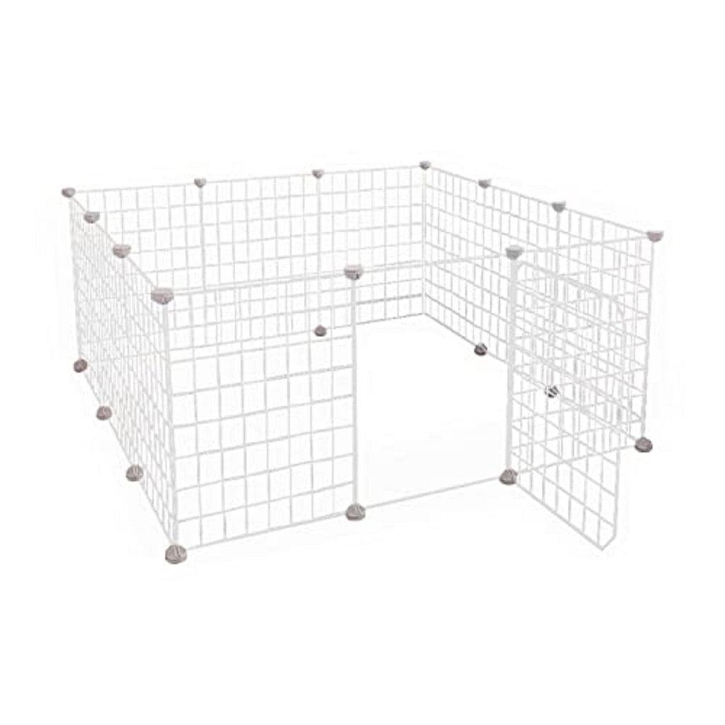 Floofi Small Pet Playpen (White) FI-PP-104-JY - Mega Pet Store