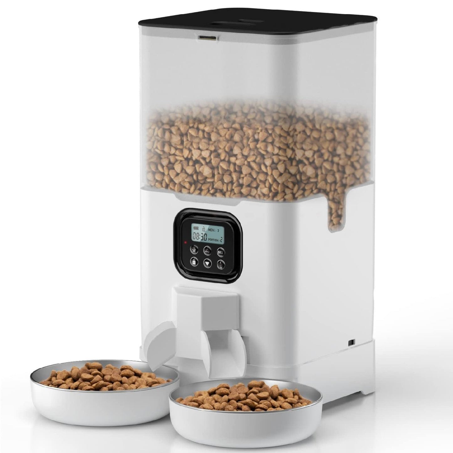 Floofi Two-Way Splitter Feeder Food Dispenser - Mega Pet Store