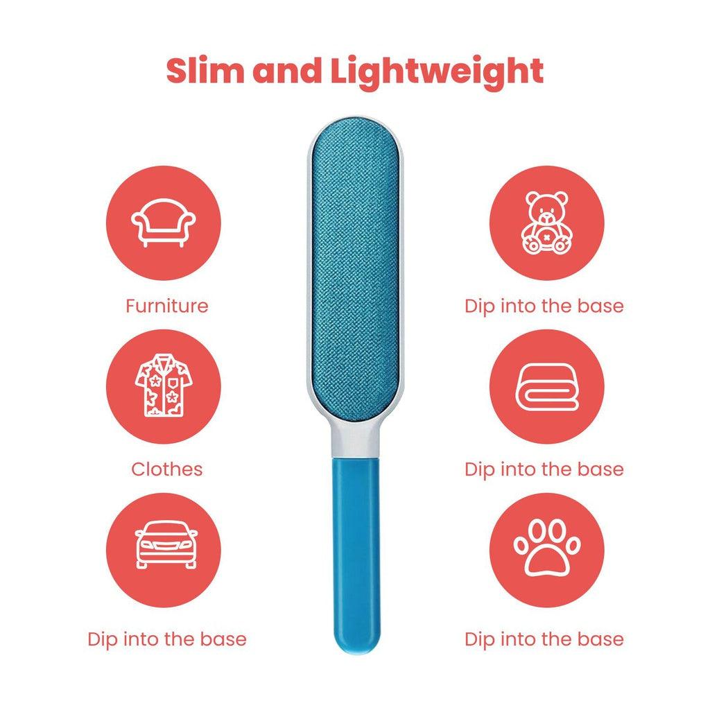 Floofi 3-in-1 Pet Remover Brush Blue - Mega Pet Store