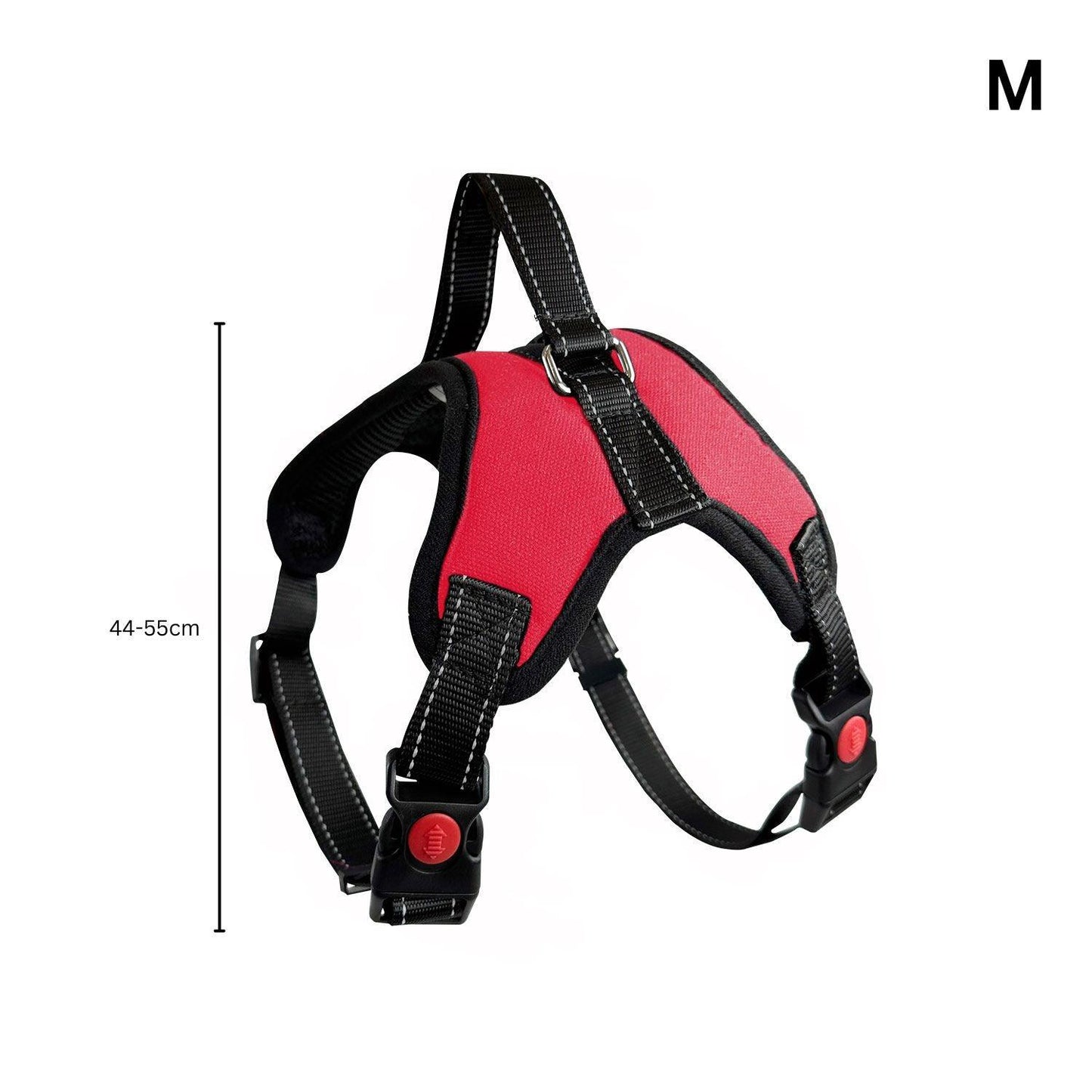 FLOOFI Dog Harness M Size (Red) - Mega Pet Store