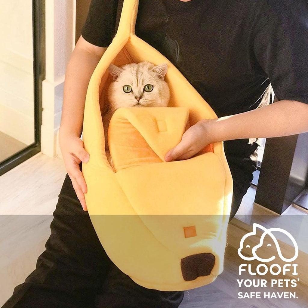 Floofi Banana Pet Bed (XL Yellow) - Mega Pet Store
