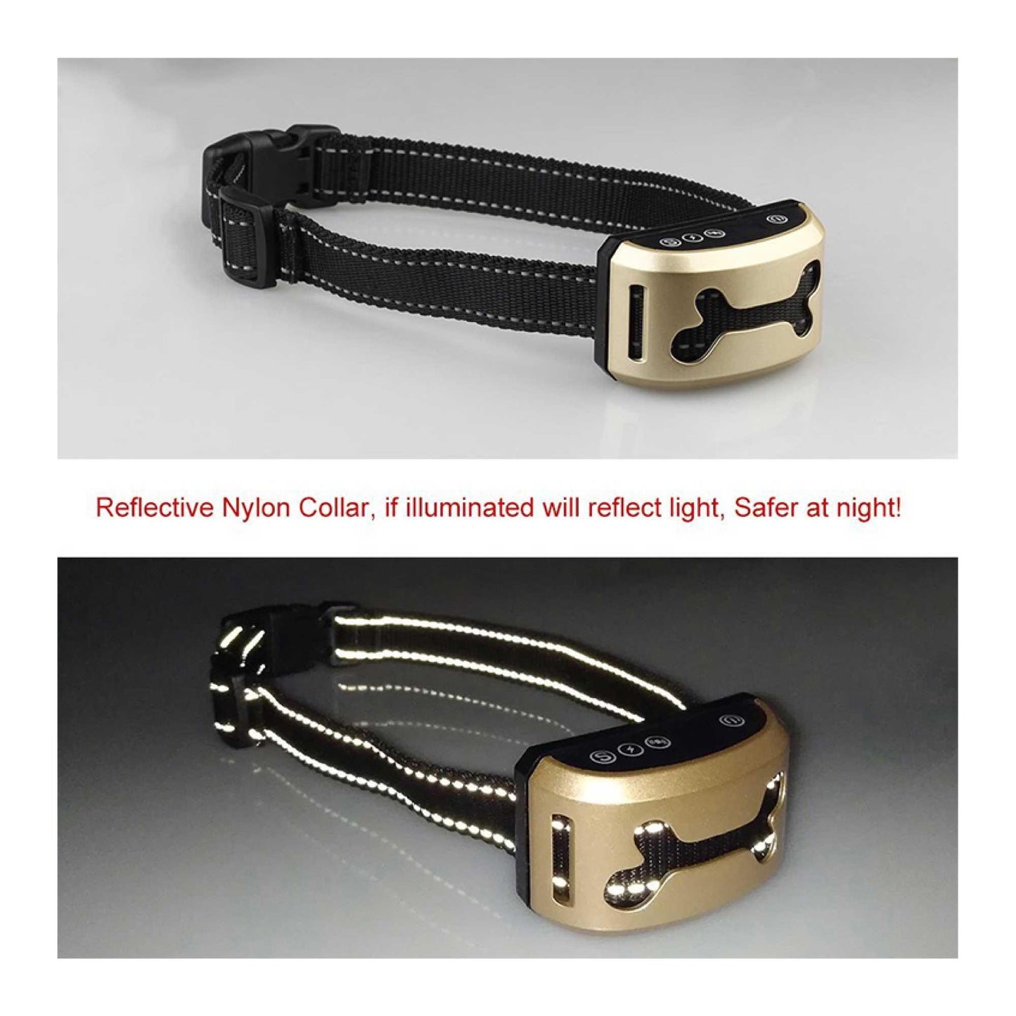 Dog Bark Collar - Sound and Vibration Automatic USB Rechargeable Training Device - Mega Pet Store