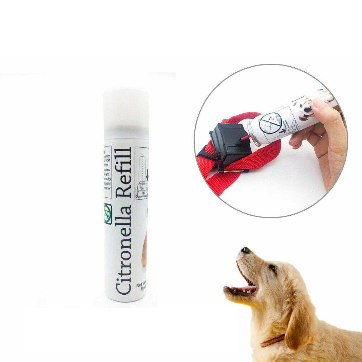 85g Citronella Spray Refill Can - Bark Training Dog Collars - Mega Pet Store