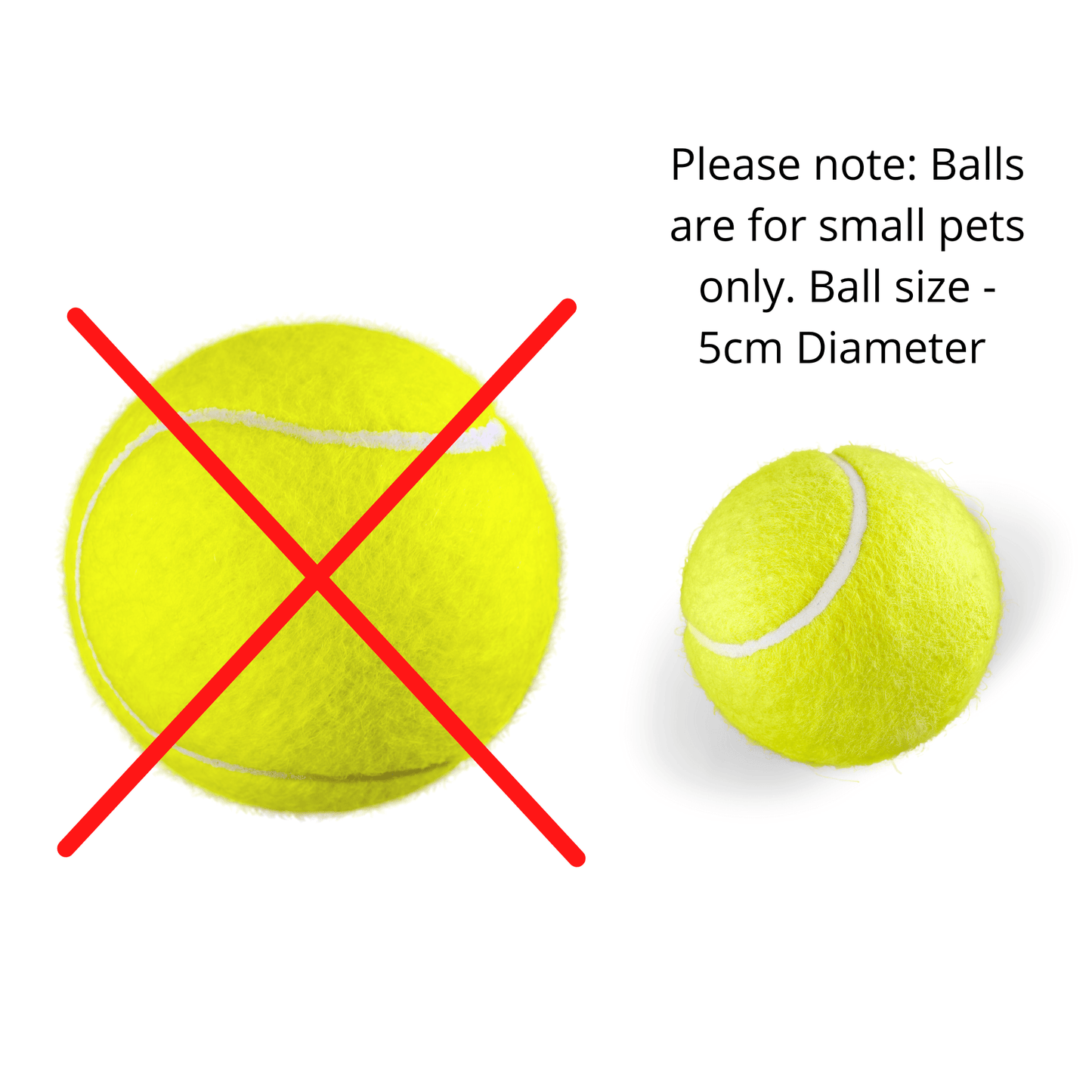6 Pack Replacement Balls For Interactive Hyper Fetch Mini All For Paws - Mega Pet Store
