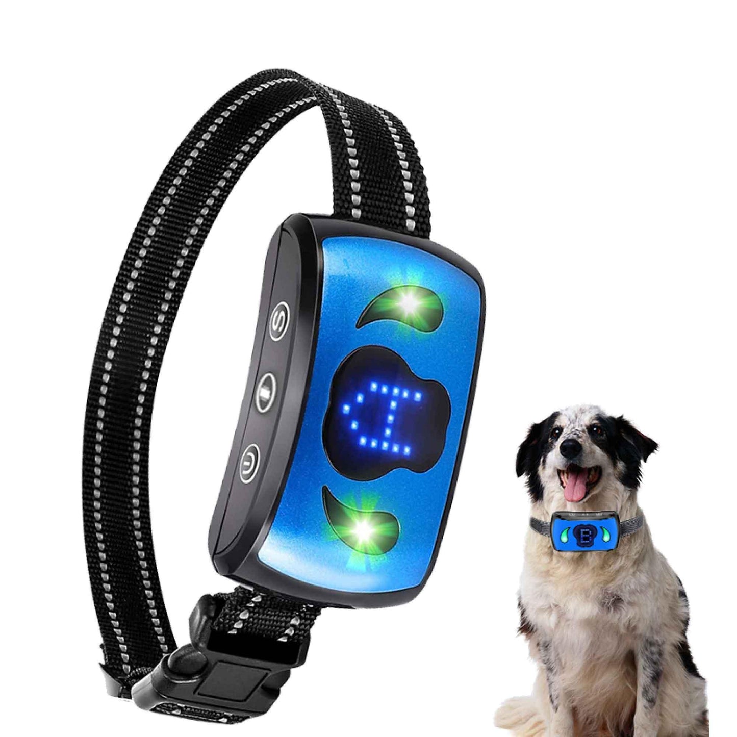 Dog Bark Collar - Vibration Magnetic Charging Waterproof Smart Barking Detection - Mega Pet Store