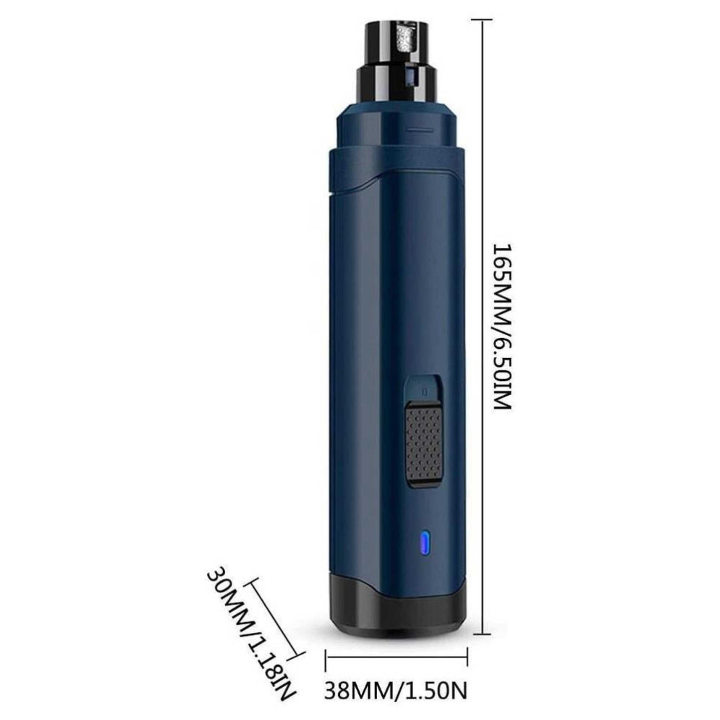 LED Light Pet Nail Grinder Dog Cat Electric Trimmer 2 Speed Rechargeable Filer - Mega Pet Store