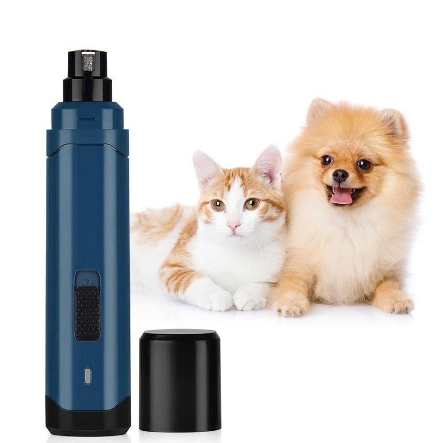 LED Light Pet Nail Grinder Dog Cat Electric Trimmer 2 Speed Rechargeable Filer - Mega Pet Store