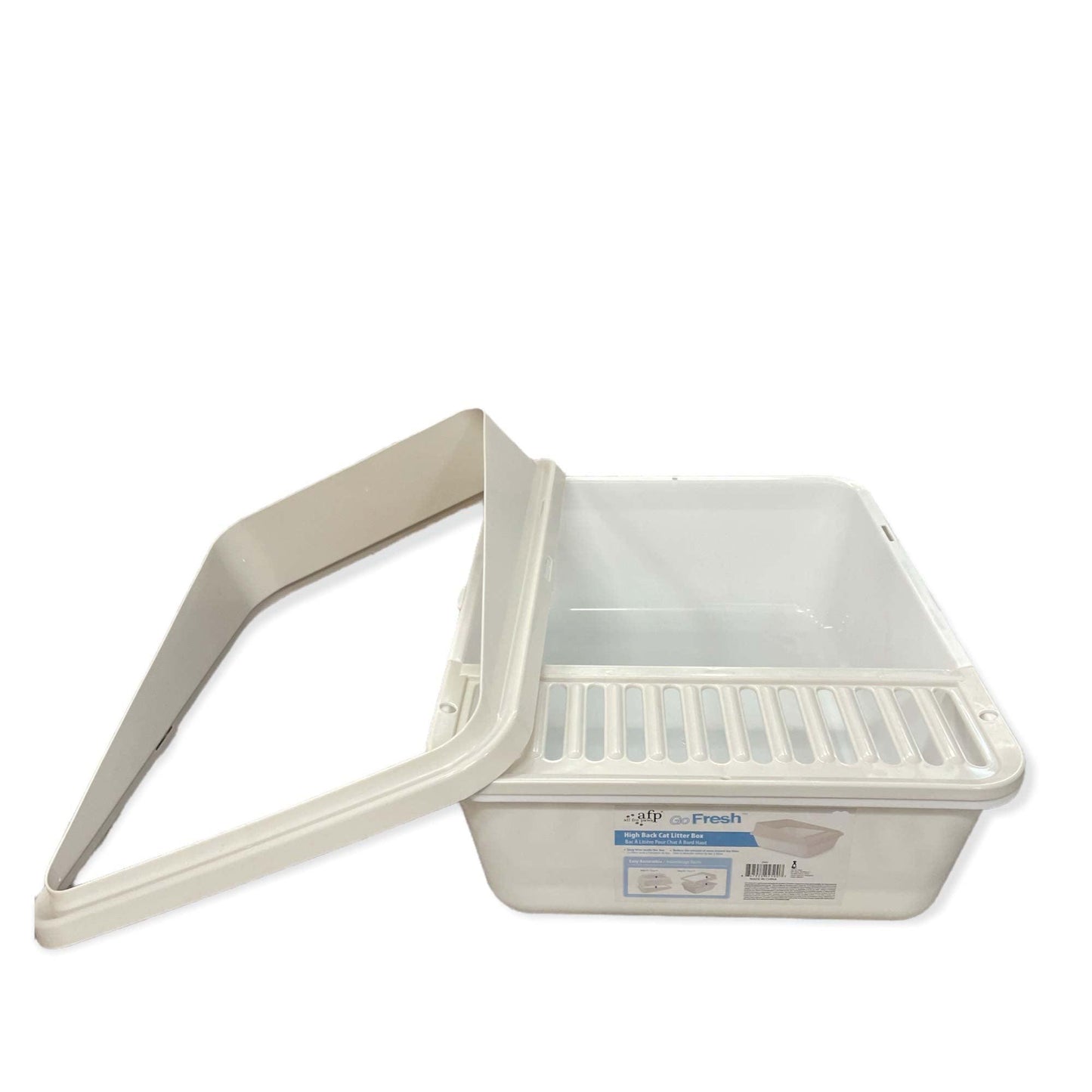 High Back Cat Litter Tray Large - Pet Fresh Clean Kitten Toilet Box - Mega Pet Store