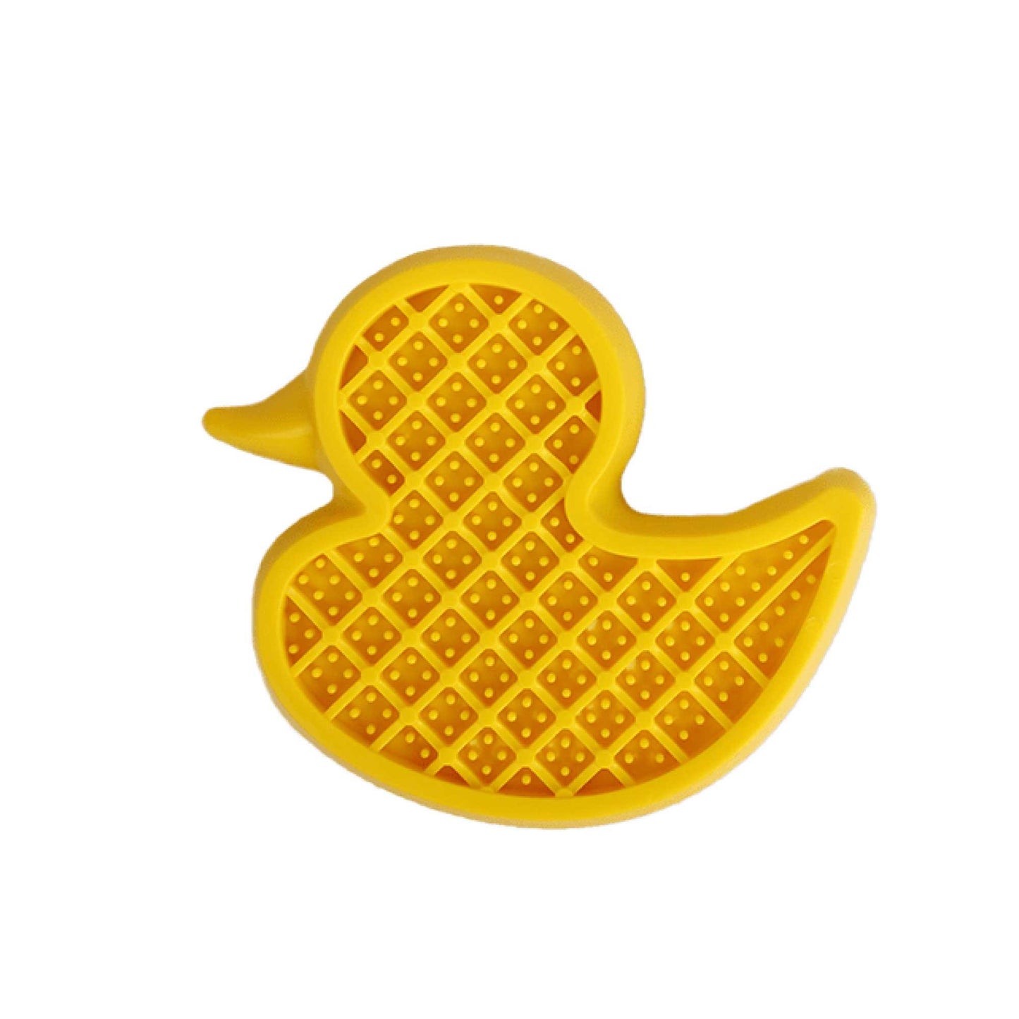 Dog Bath Time Calming Lick Mat - Suction Duck - Food Treat Feeder - Mega Pet Store