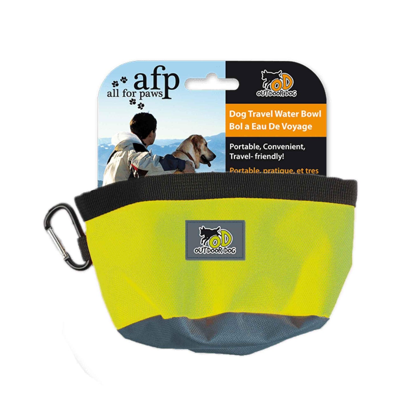Dog Travel Bowl - Portable Outdoor Camping Water Feeder Container - Mega Pet Store