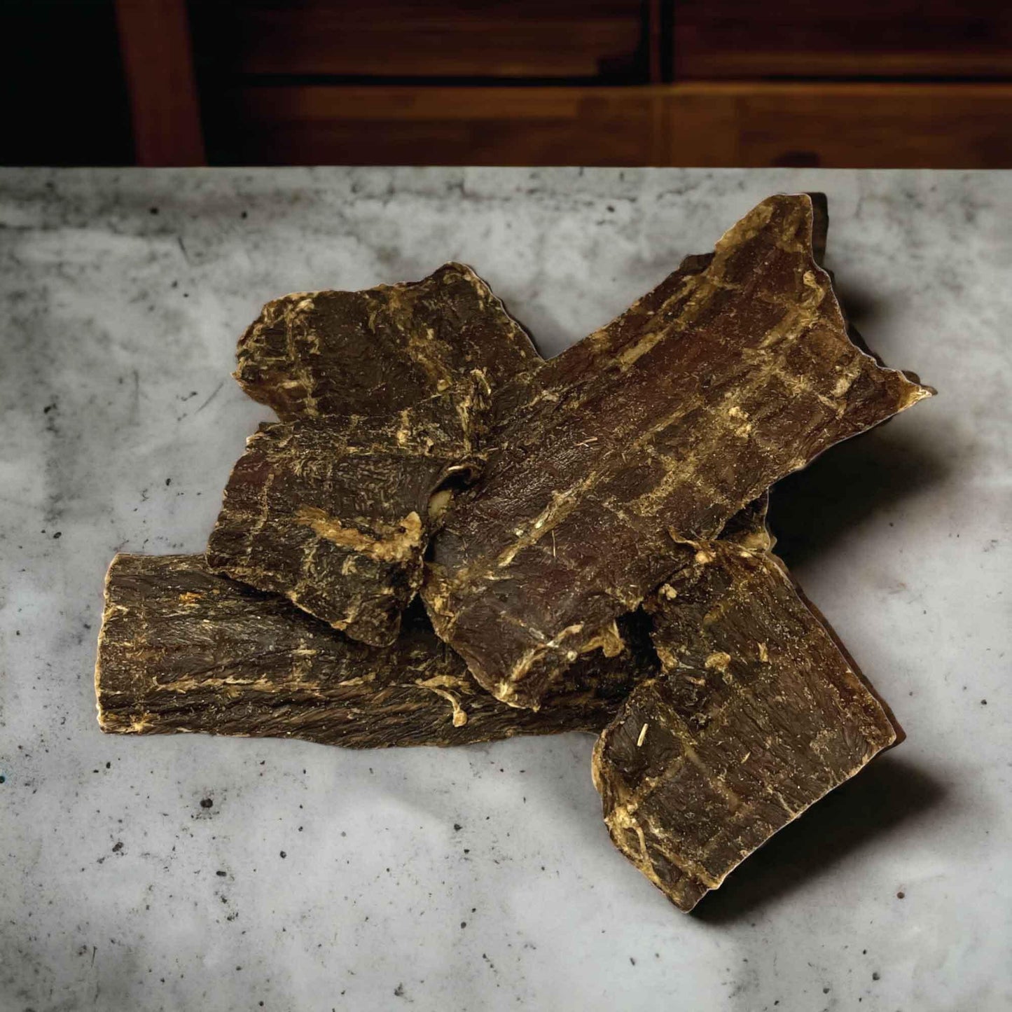 2Kg Dog Treat Beef Jerky - Dehydrated Australian Healthy Puppy Chew - Mega Pet Store