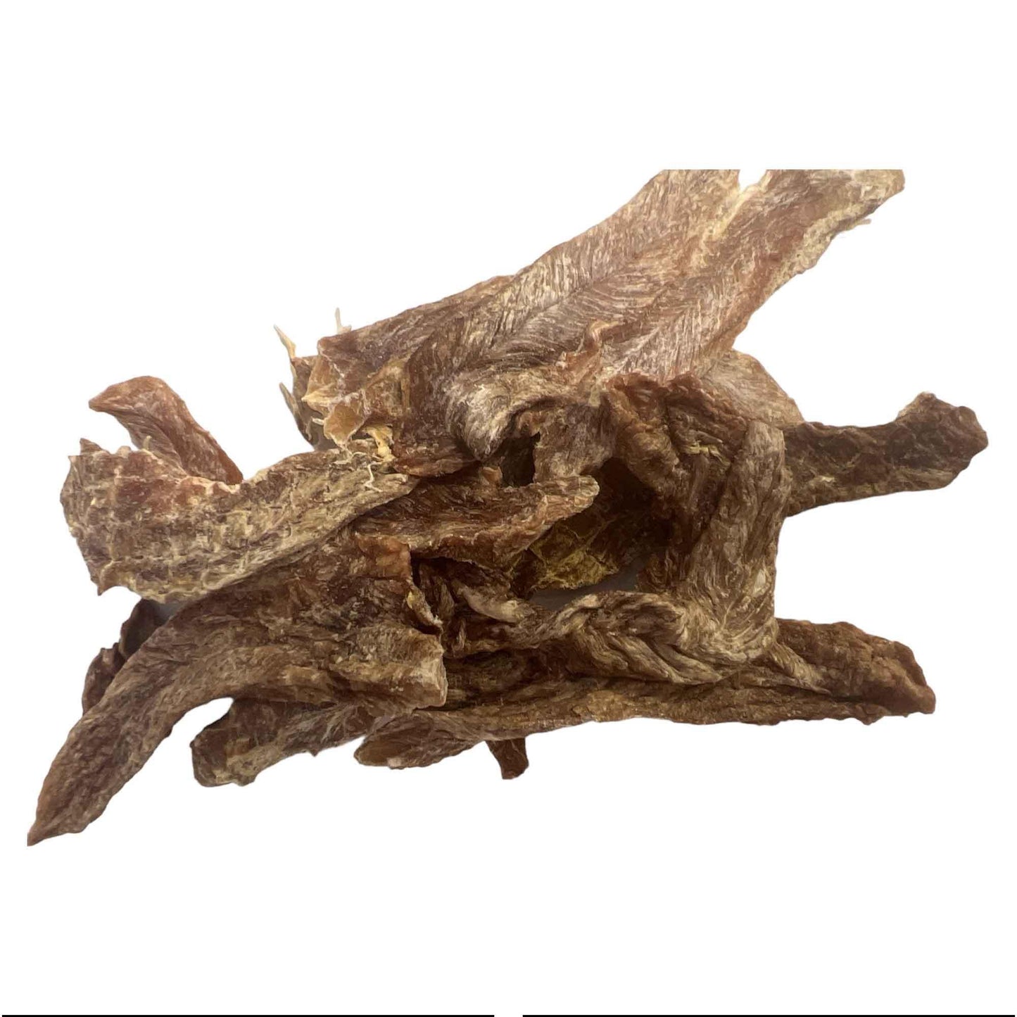 1Kg Dog Treat Duck Breast Jerky Bucket - Dehydrated Australian Healthy Puppy Chew - Mega Pet Store