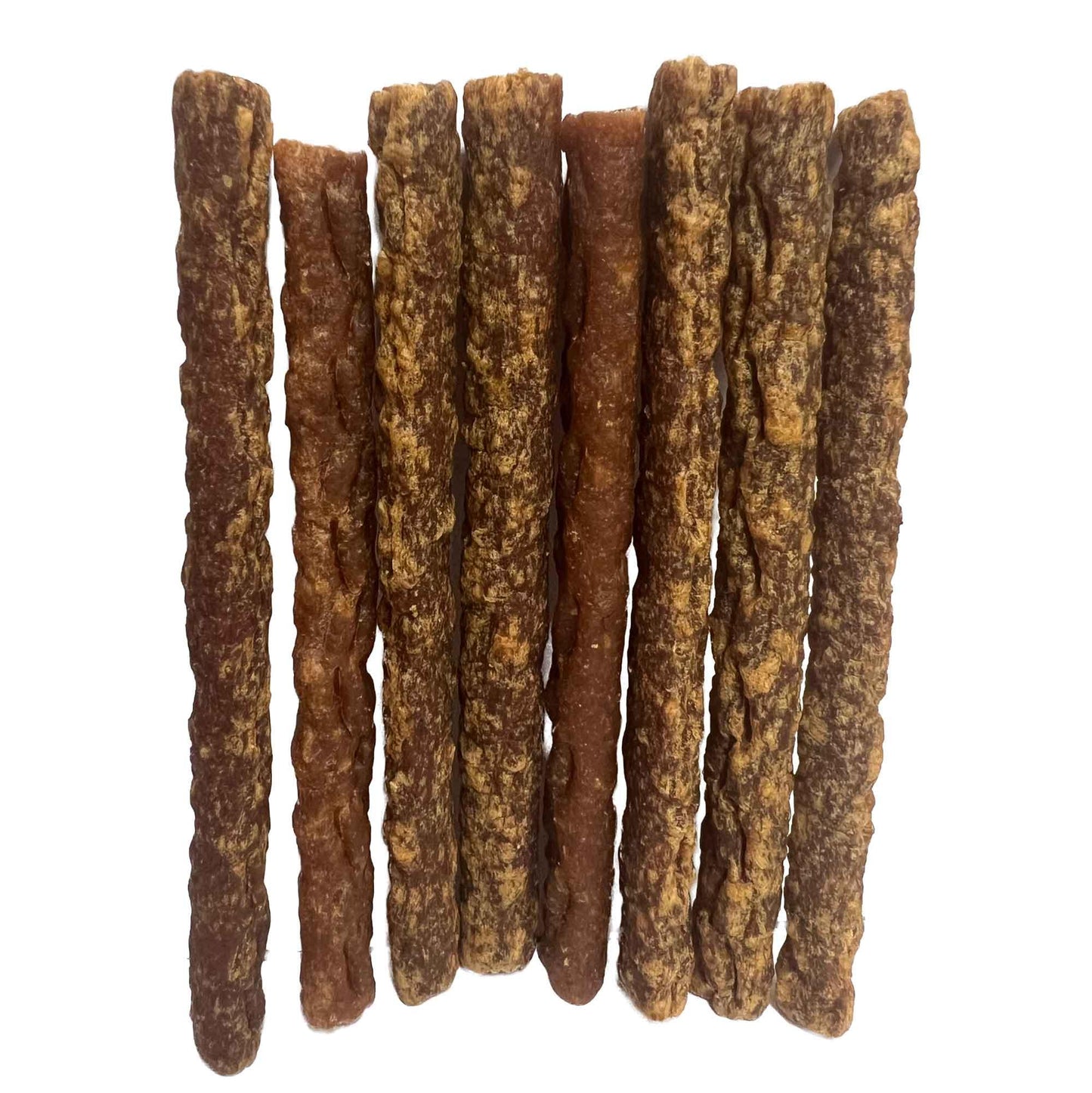 2Kg Dog Treat Chewy Kangaroo Sticks Tub - Soft Dehydrated Australian Puppy Chew - Mega Pet Store