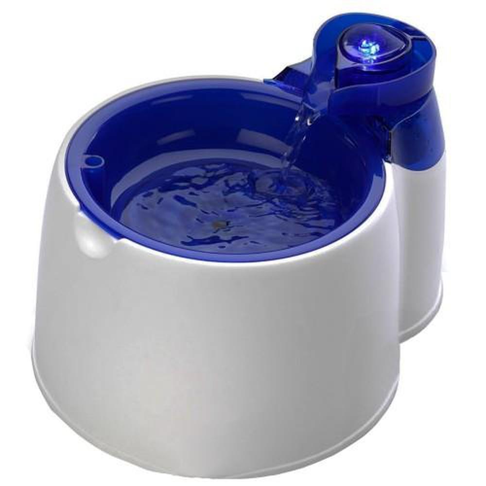 2L Fountain Fresh Pet Water Filter Bowl - Interactive Dog Cat Purifier - Mega Pet Store