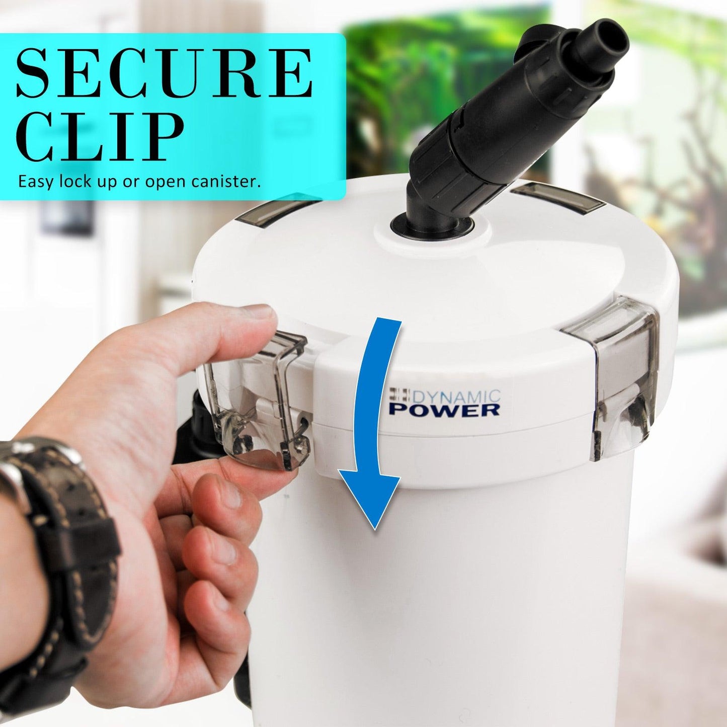 Aquarium External Canister Filter 400L/H - Mega Pet Store