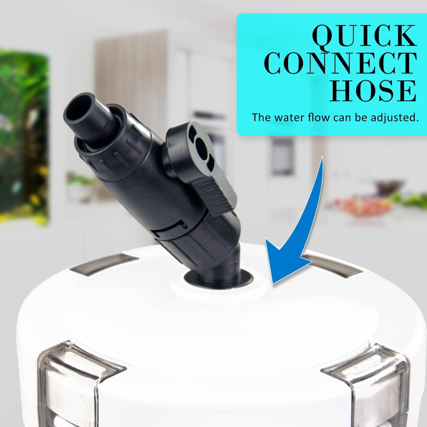 Aquarium External Canister Filter 400L/H - Mega Pet Store