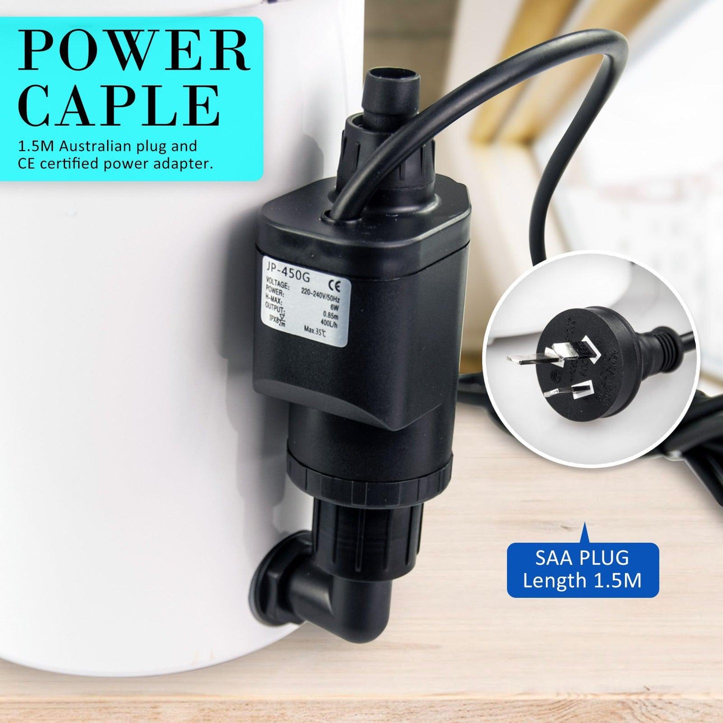 Aquarium External Canister Filter 400L/H - Mega Pet Store