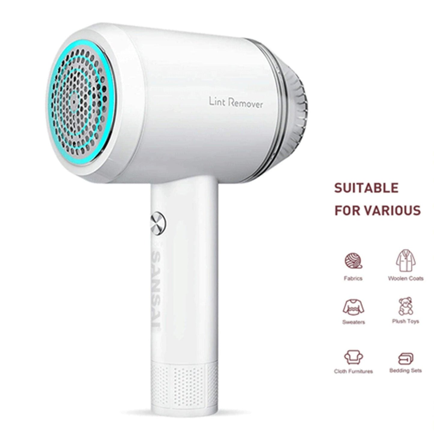 Electric Lint Remover USB Rechargeable Shaver Clothers Fuzz Pilling Ball Fabric - Mega Pet Store