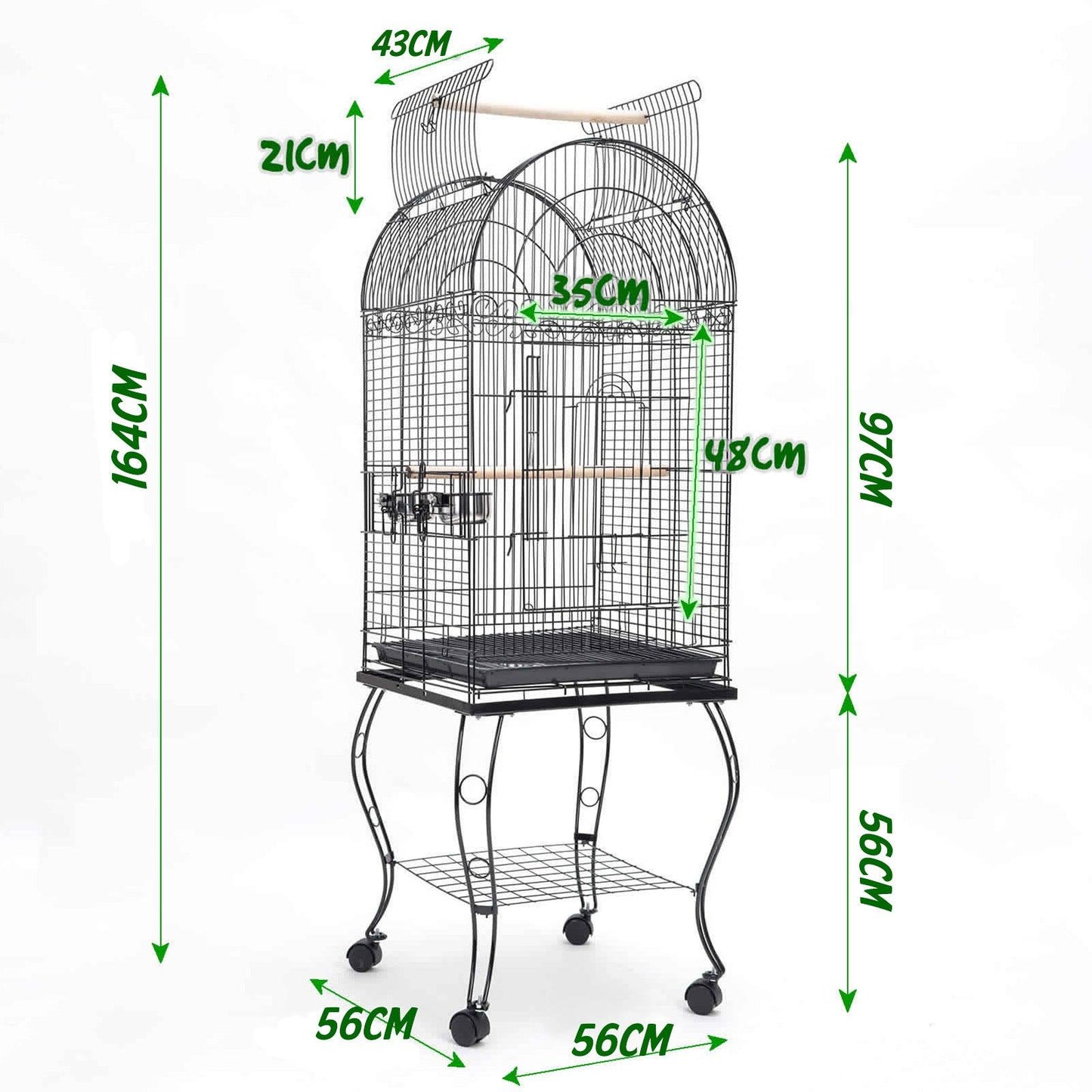 Bird Cage Parrot Aviary SOPRANO 164cm - Mega Pet Store