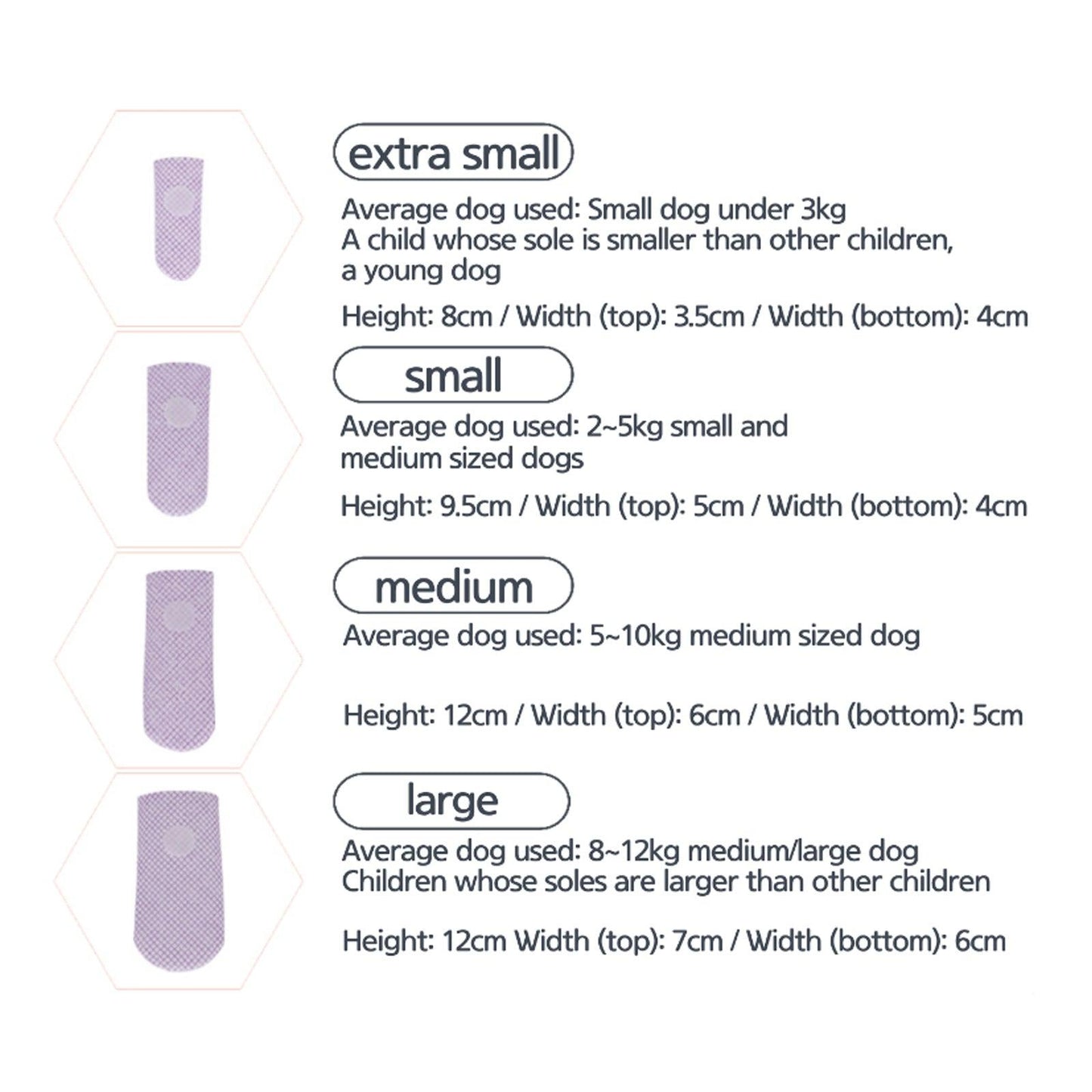 28pc X Dog Shoes Waterproof Disposable Boots Anti-Slip Pet Socks S BLUE - Mega Pet Store