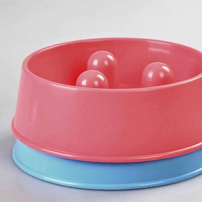 2 x XL Pet Anti Gulp Feeder Bowl Dog Cat Puppy slow food Interactive Dish - Mega Pet Store
